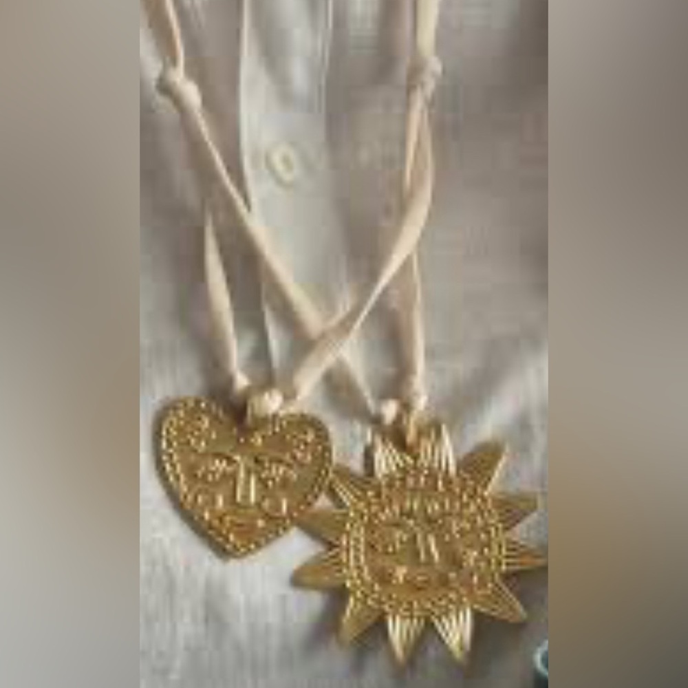 Celestial Sun And Heart Rope Necklaces